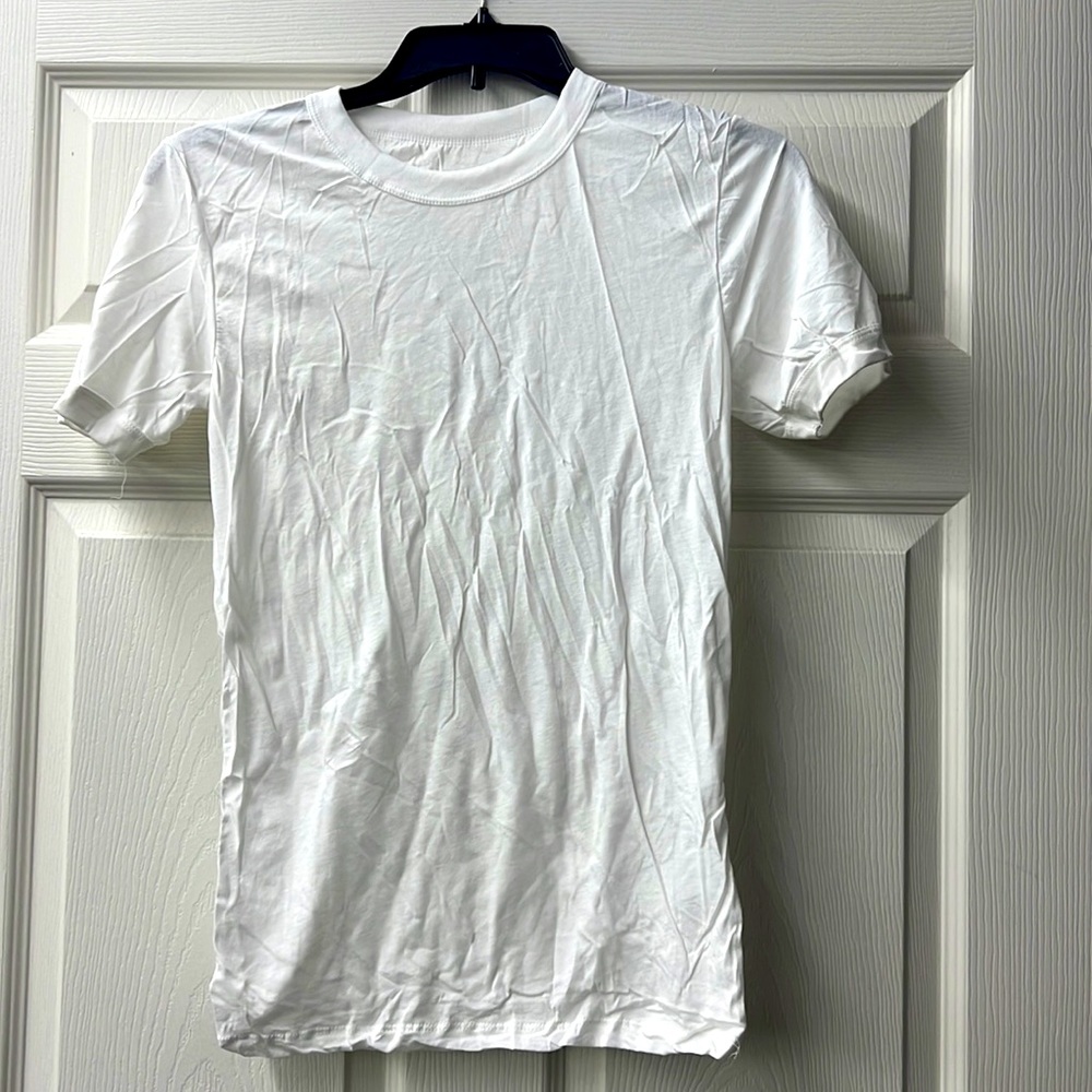S/S white tees